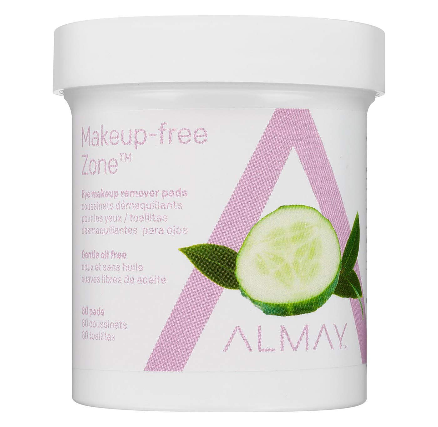 Almay Oil Free Eye Makeup Remover Pads, 80CT