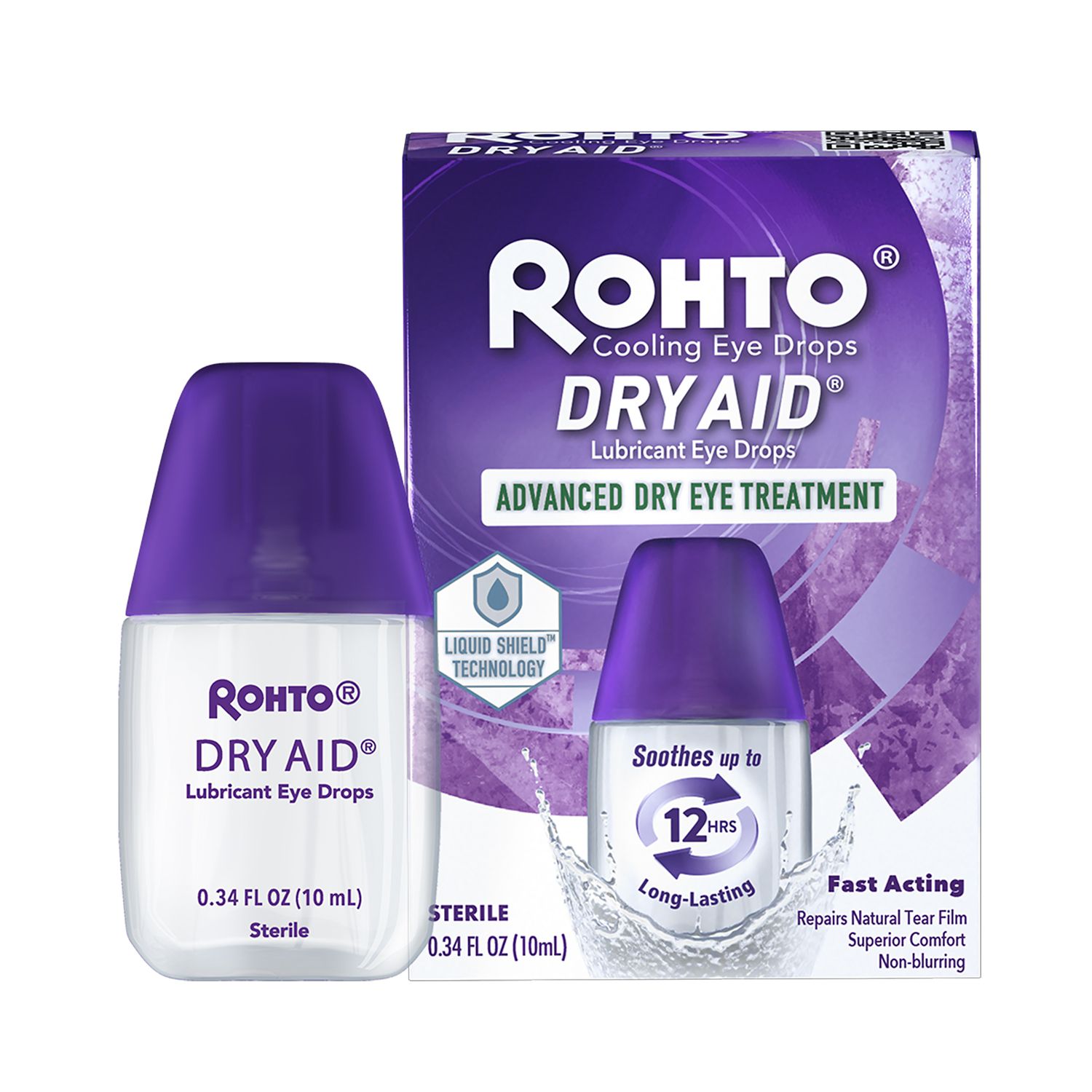 Rohto Dry Aid Lubricating Eye Drops