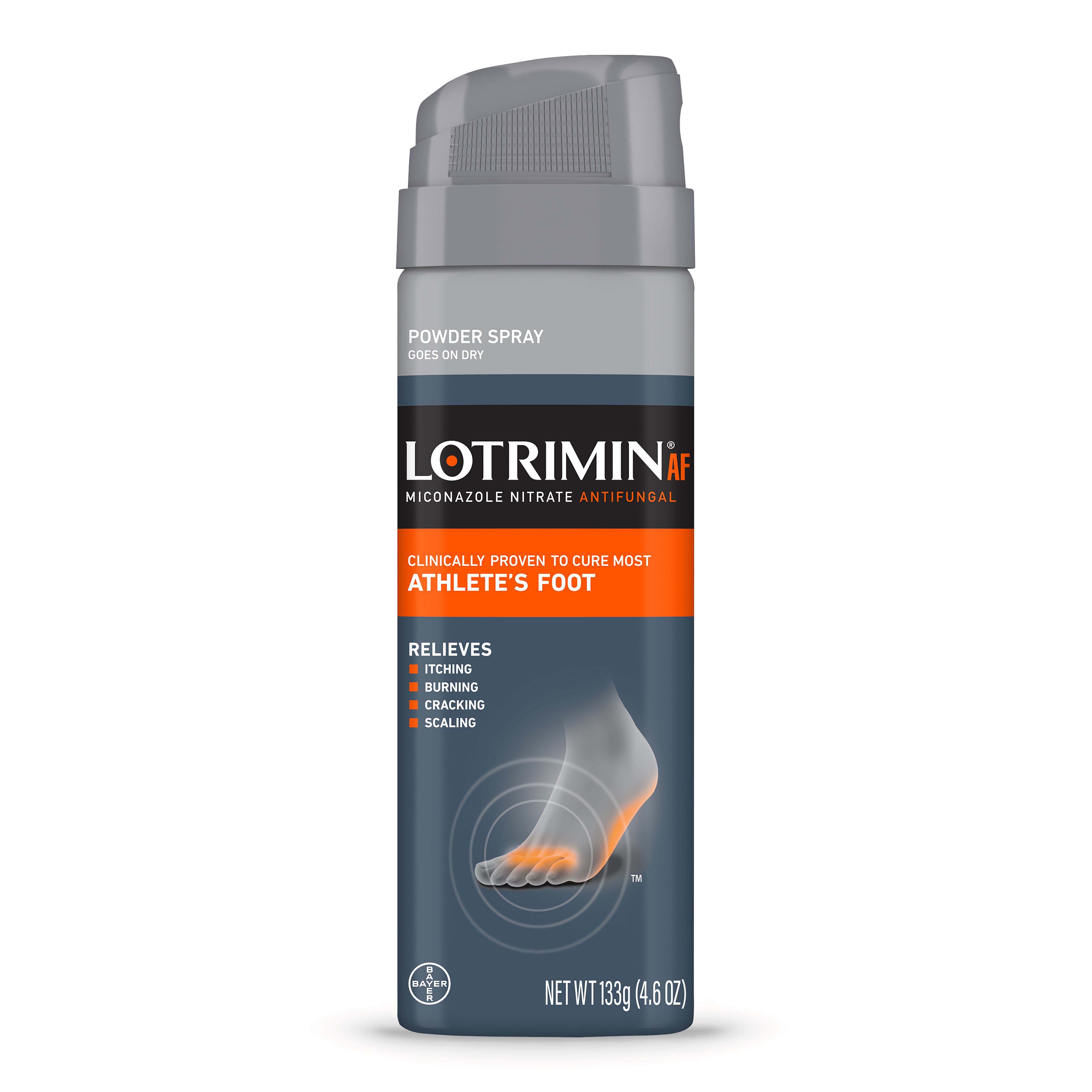 Lotrimin AF Athlete's Foot Powder Spray, 4.6 OZ