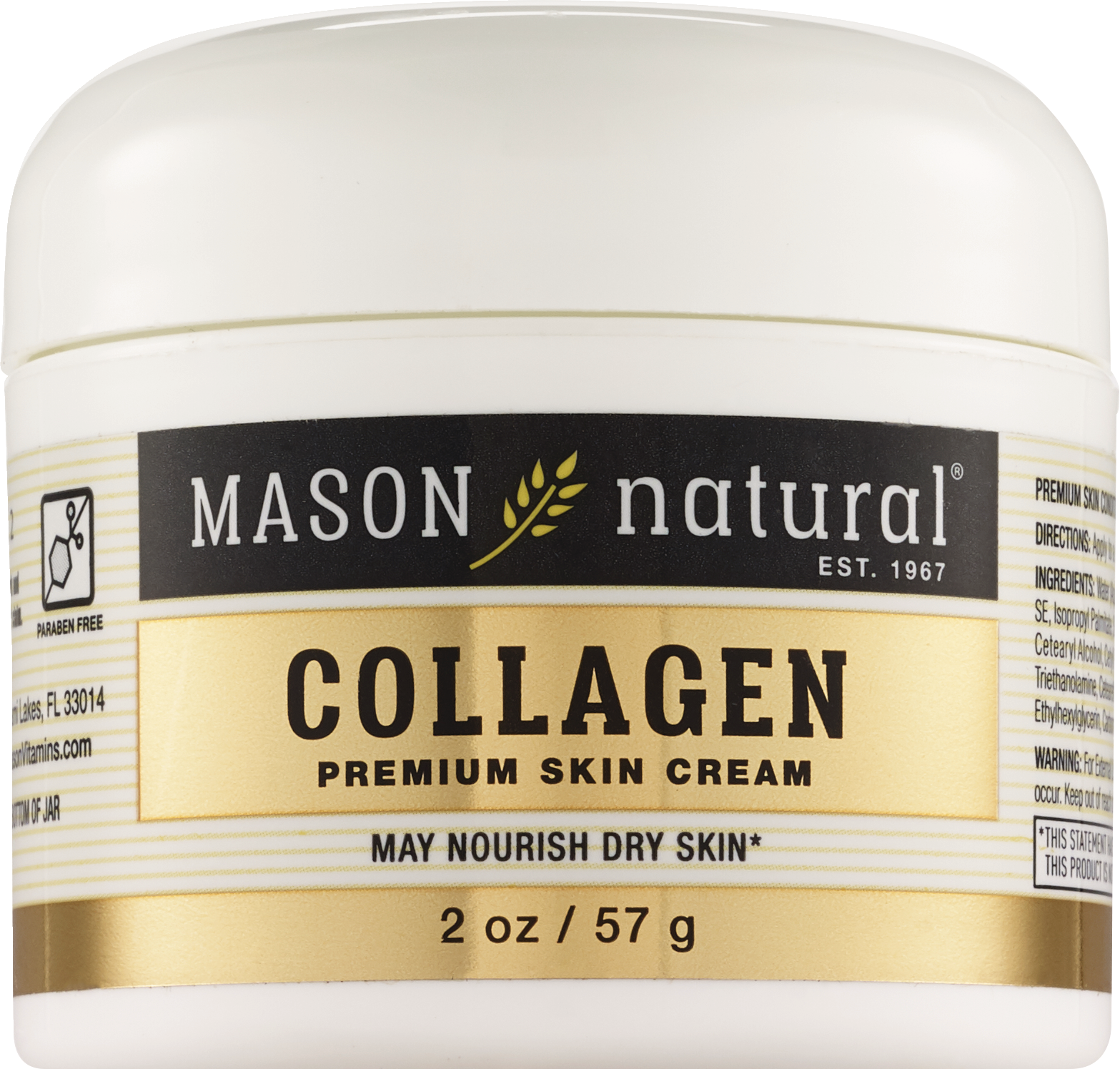 Mason Natural Collagen Beauty Cream Pear Scented