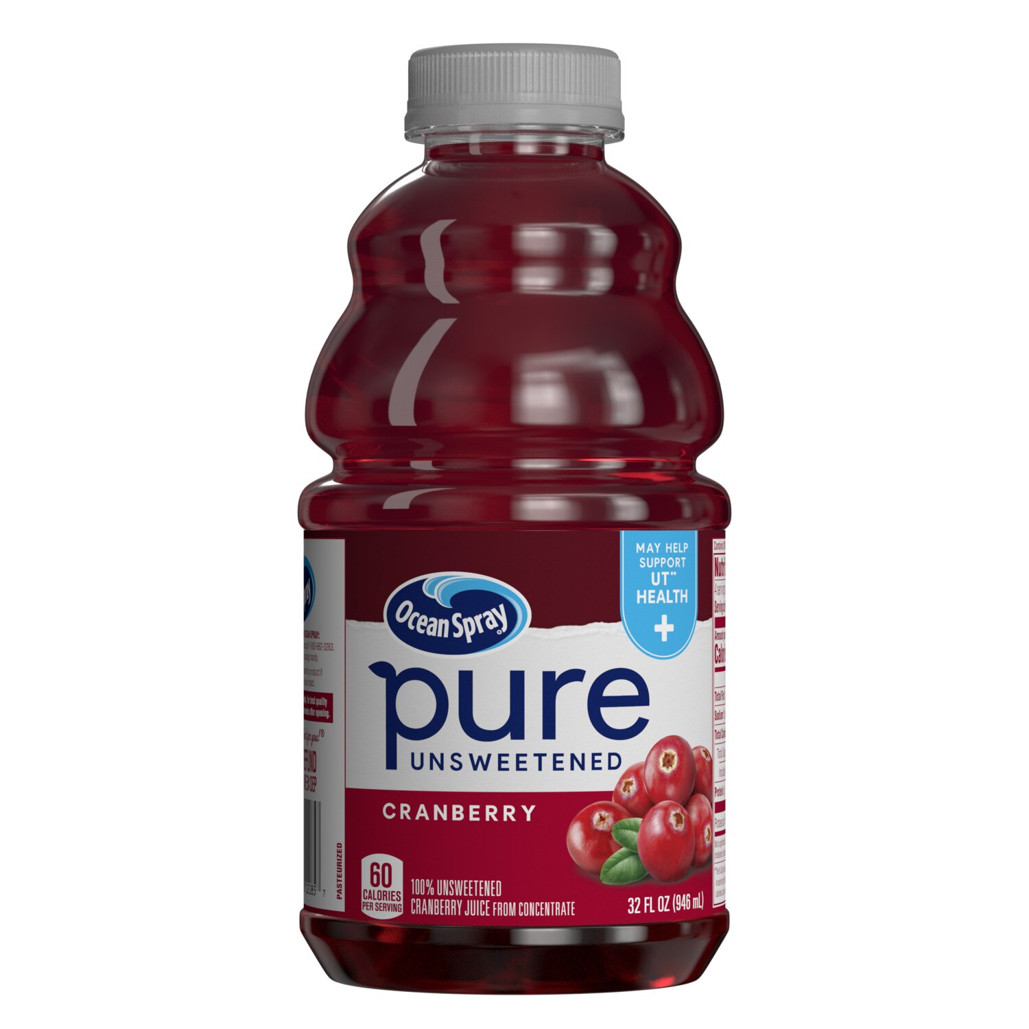 Ocean Spray Pure Unsweetened Juice, 32 oz