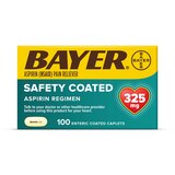 Bayer Aspirin 325 MG Enteric Coated Tablets, 100 CT, thumbnail image 1 of 1