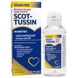 Scot-Tussin Maxiumum Strength Cough Suppressant with DM for Diabetics, thumbnail image 1 of 3