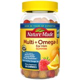 Nature Made Multivitamin for Him with Omega 3, Multivitamin for Men, Gummy Vitamins & Minerals, 80 CT, thumbnail image 1 of 9