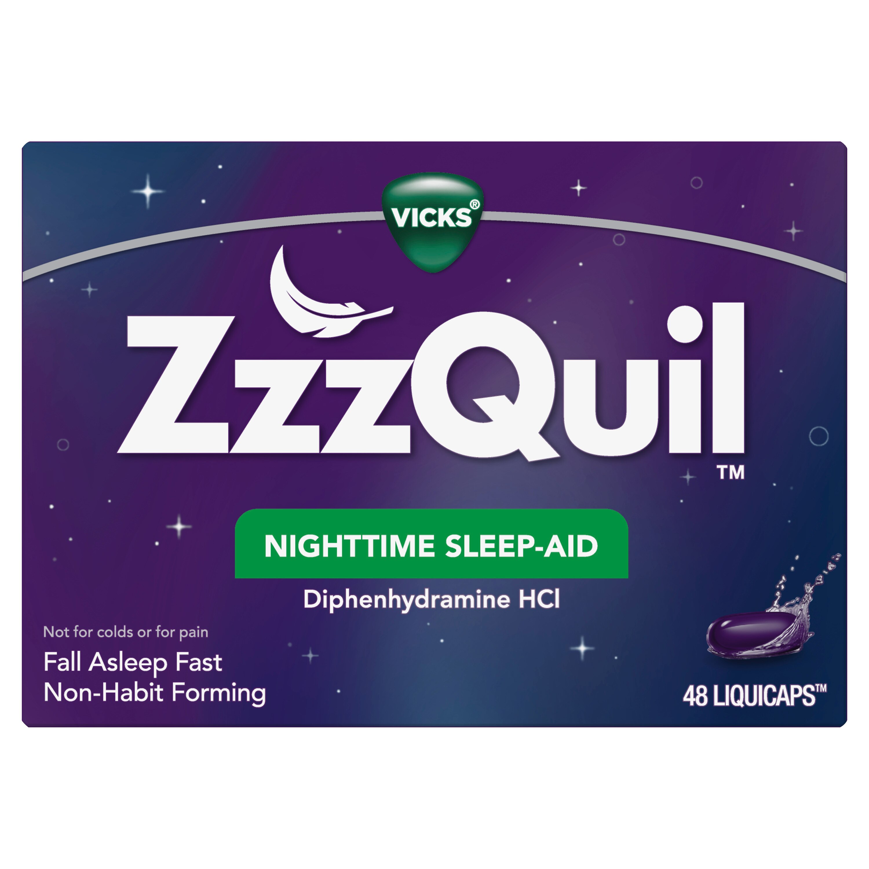 ZzzQuil Nighttime Sleep Aid LiquiCaps