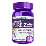 Pure Zzzs Melatonin + Chamomile & Lavender Gummies, thumbnail image 1 of 16