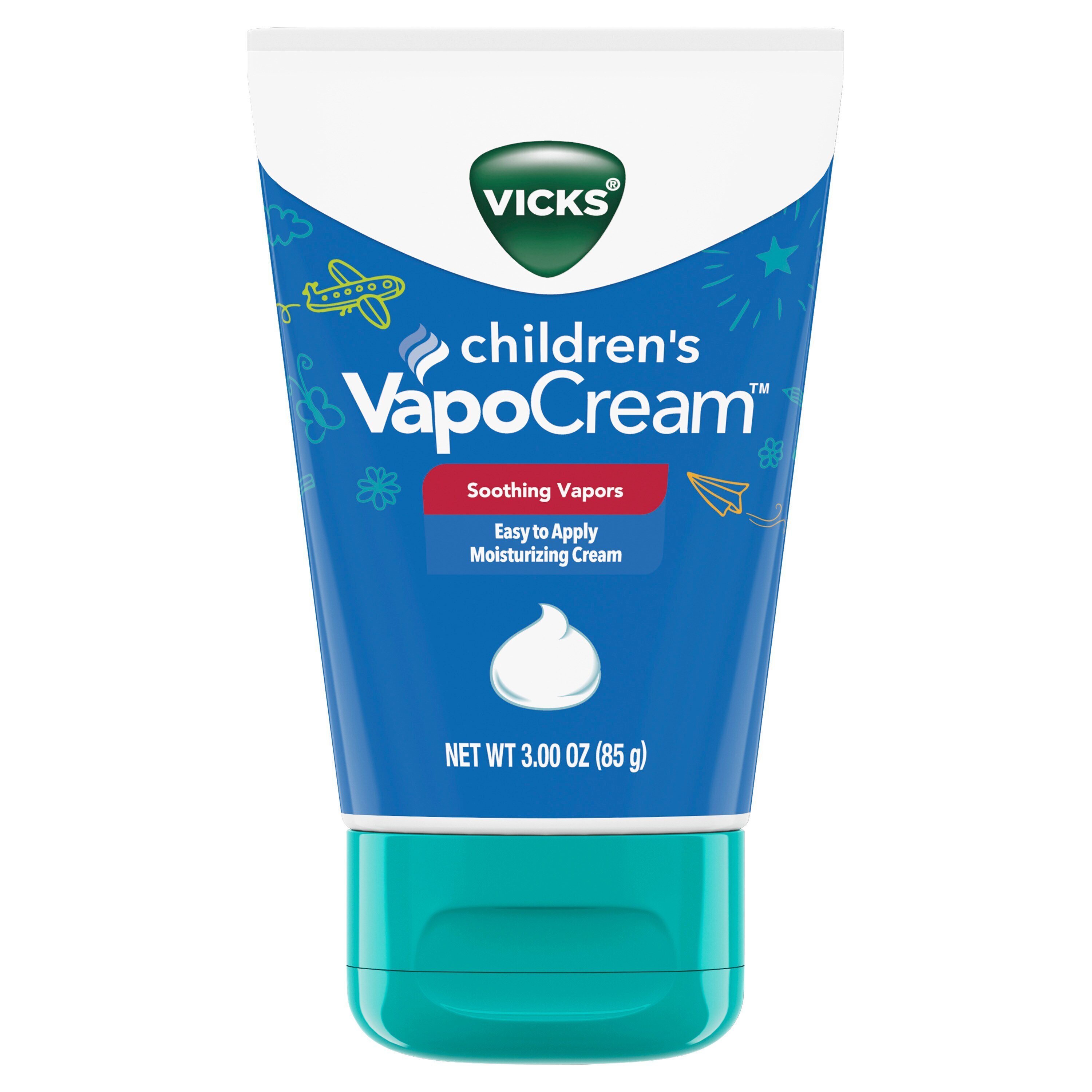 Vicks Children's VapoCream Chest Rub, 3 OZ