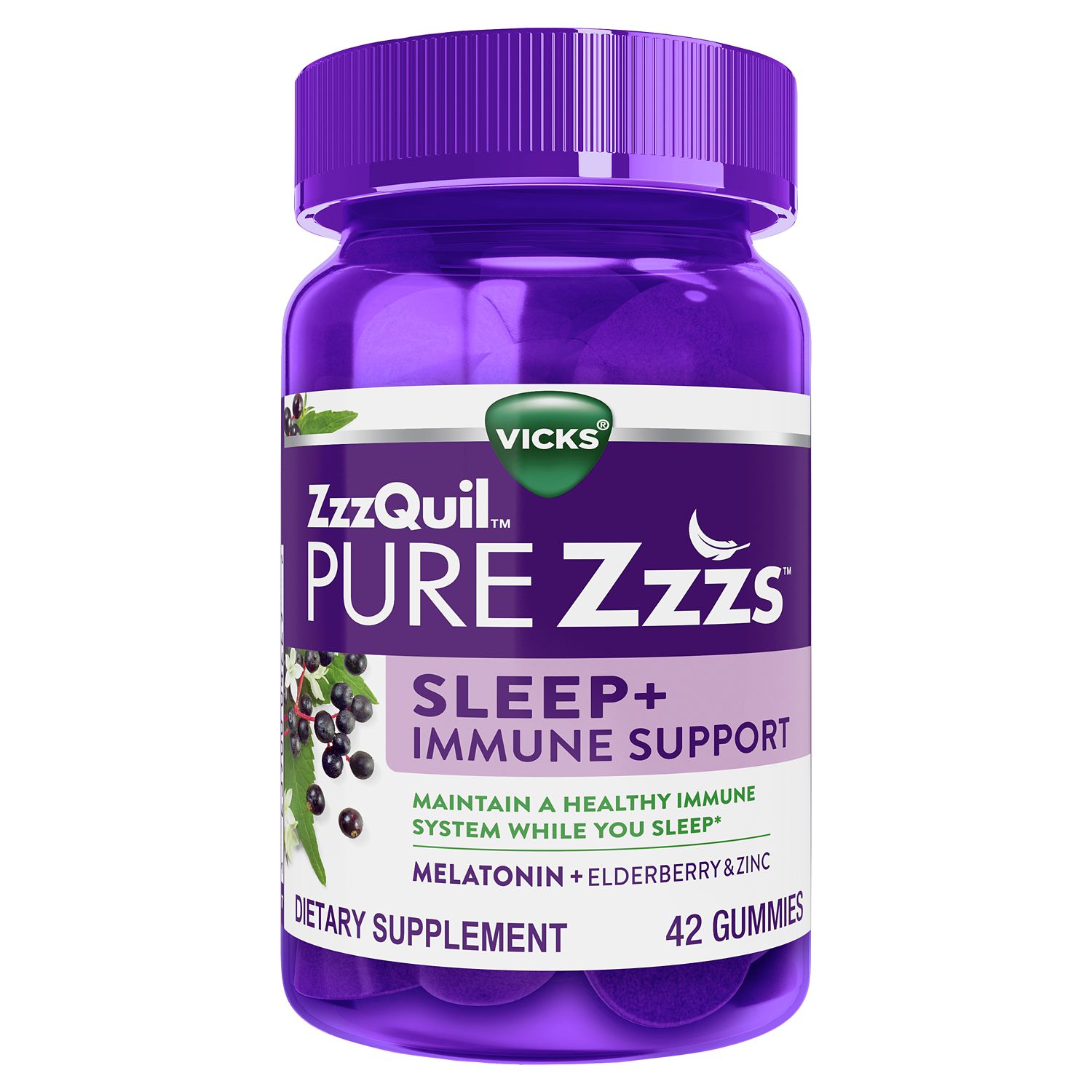 Pure Zzzs Sleep + Immune Support Gummies