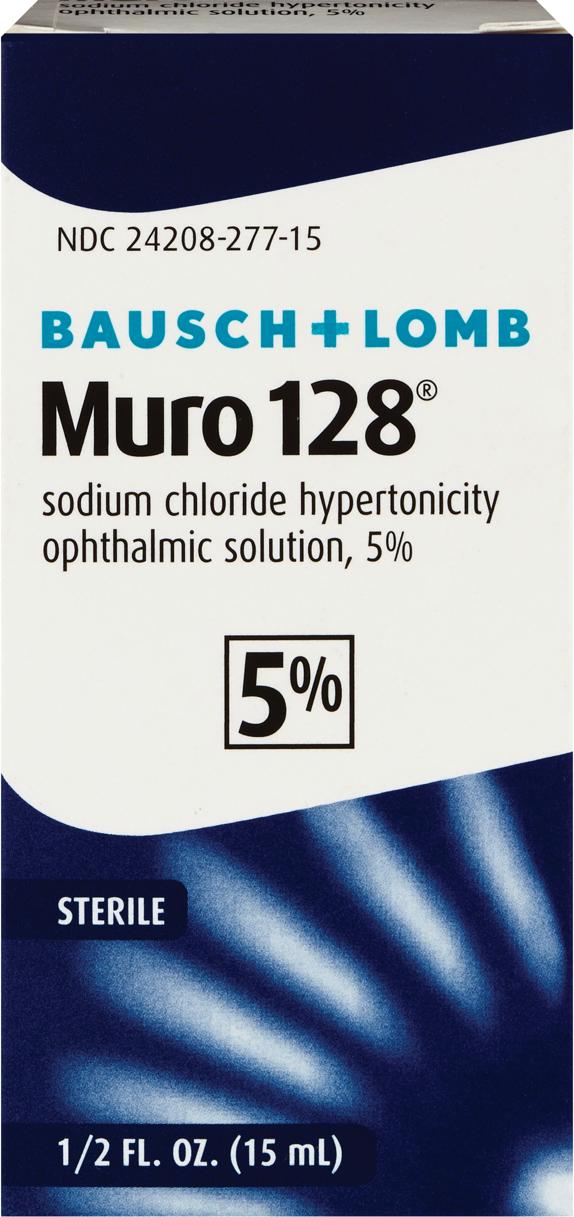 Bausch & Lomb Muro 128 Sterile Ophthalmic Solution, 5%