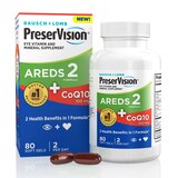 PreserVision AREDS 2 Formula + CoQ10 Vitamin & Mineral Supplement, 80 CT, thumbnail image 1 of 4