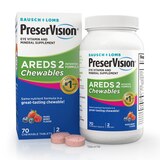 PreserVision AREDS 2 Eye Vitamin & Mineral Supplement, 70 Chewable Tablets, thumbnail image 1 of 5