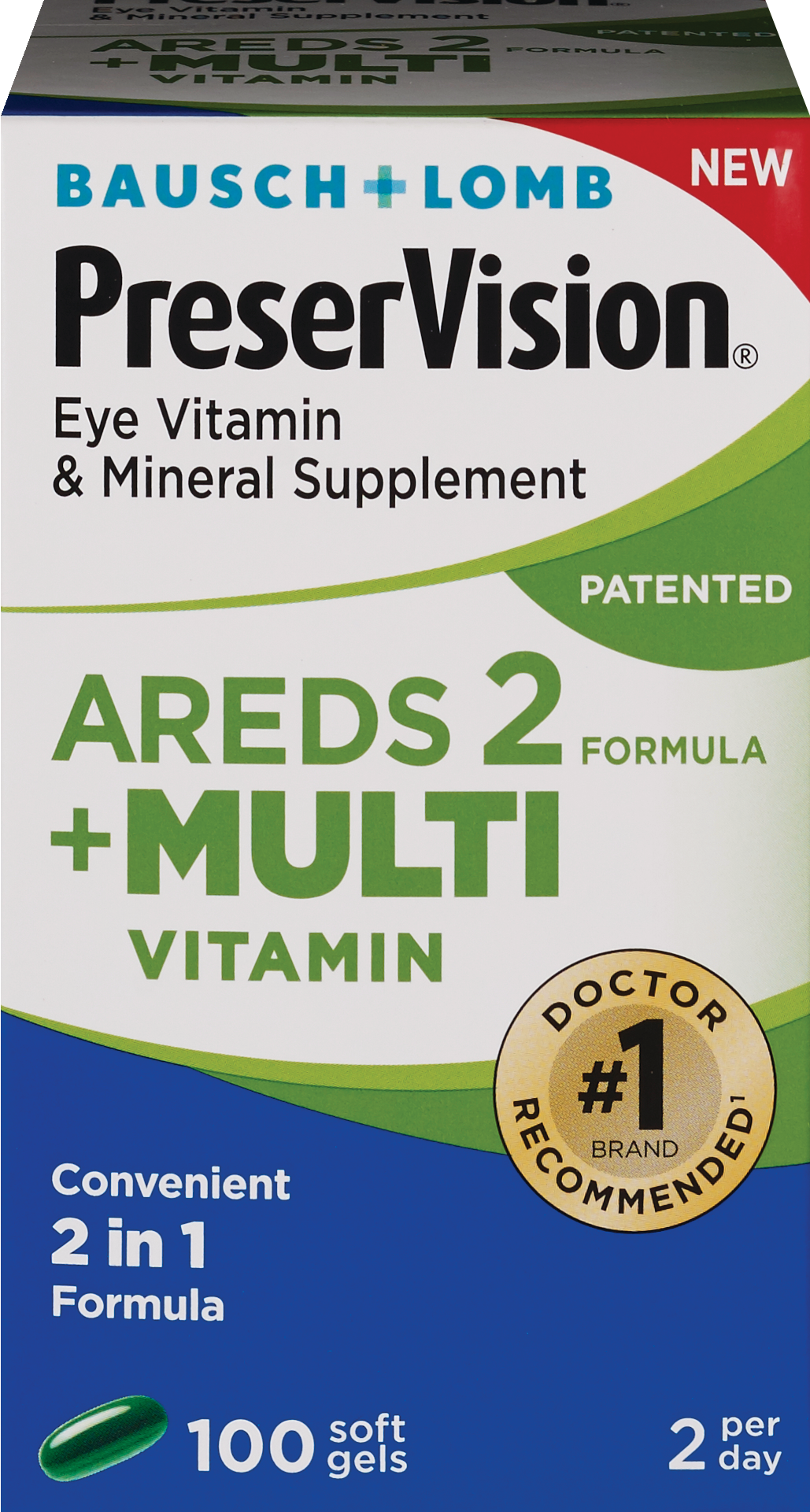 PreserVision Areds 2 Eye Multivitamin, 100 CT