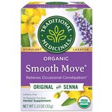 Traditional Medicinals Organic Smooth Move Herbal Tea, 16 ct, 1.13 oz, thumbnail image 1 of 5