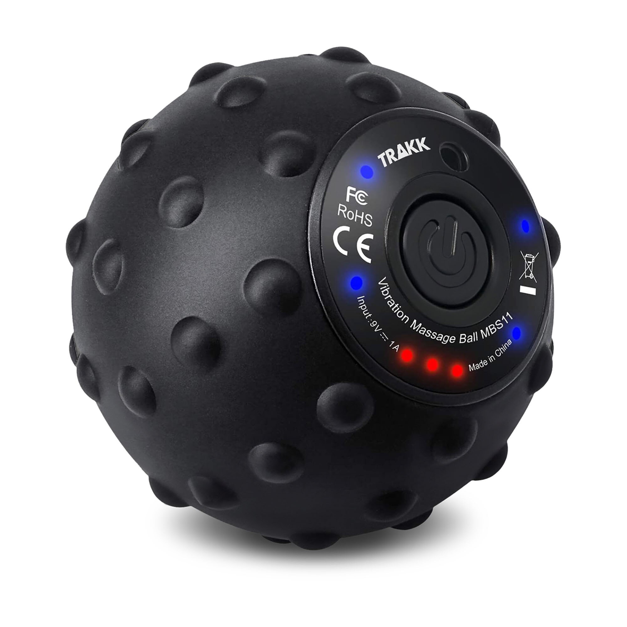 TRAKK Orbi Vibrating Massage Ball Black