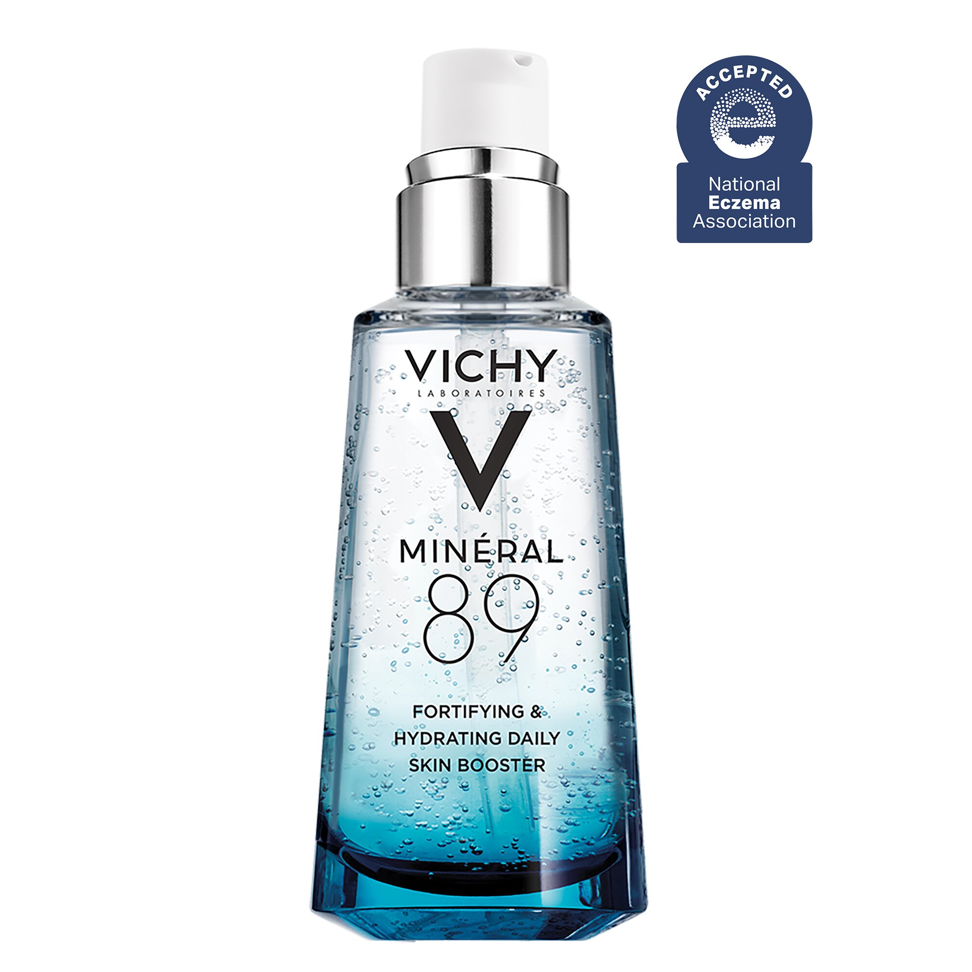 Vichy Mineral 89 Face Serum, Hydrating Moisturizer to Plump Skin