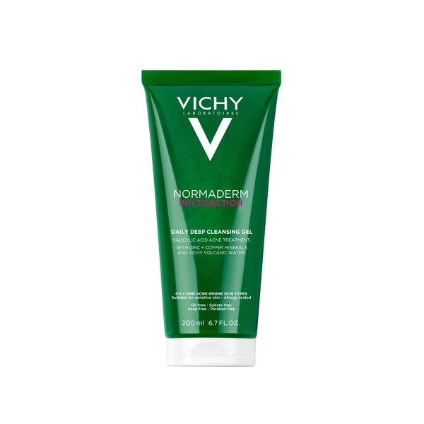 Vichy Normaderm Deep Cleansing Acne Gel, Daily Face Wash