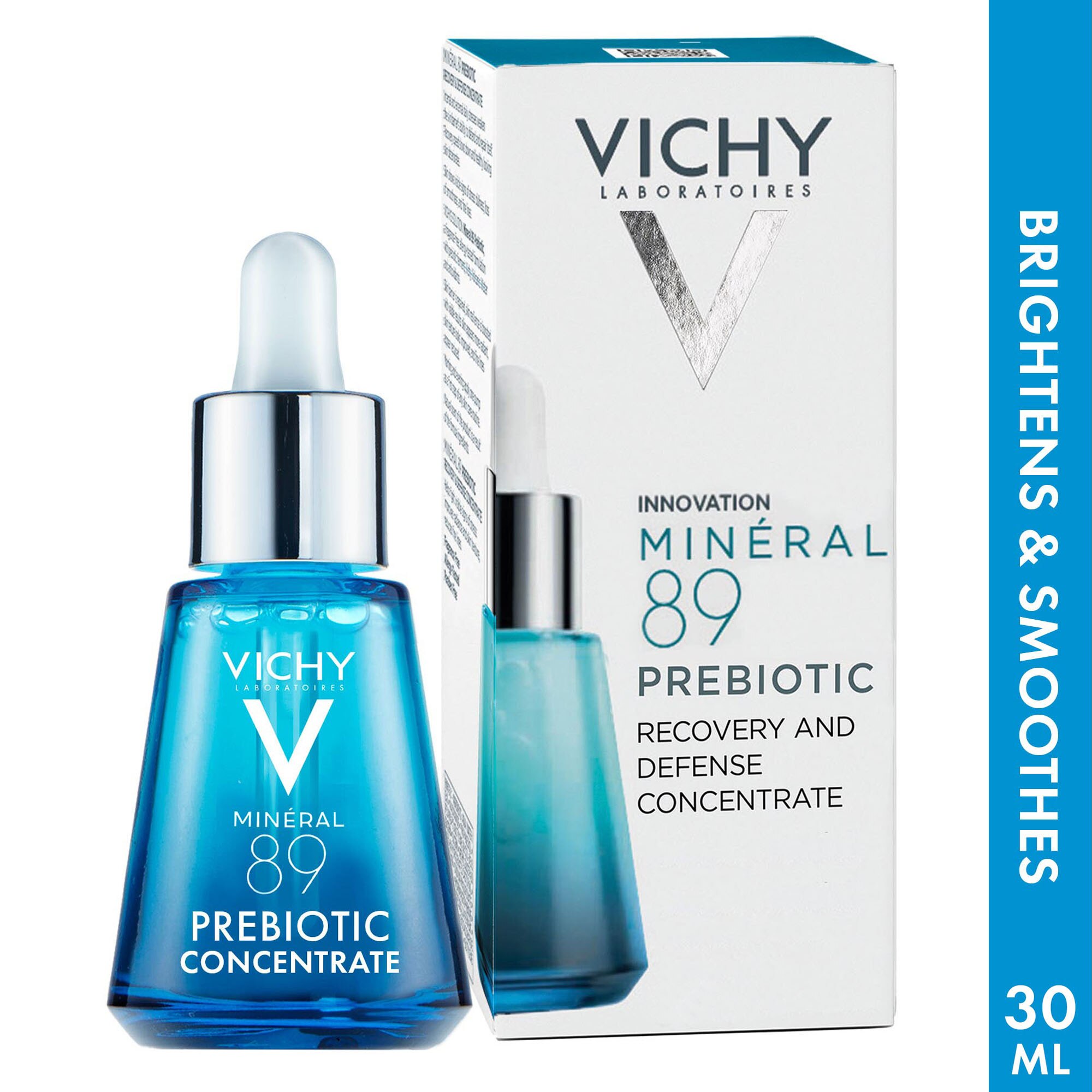 Vichy Mineral 89 Face Serum Prebiotic Recovery and Defense Concentrate