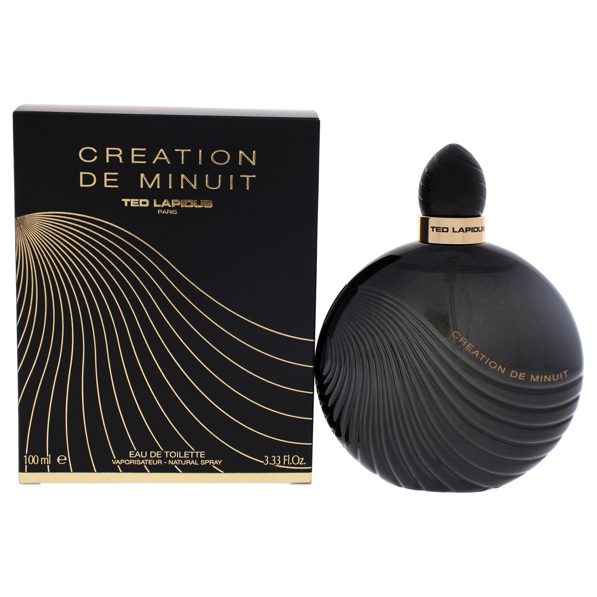 Creation de Minuit by Ted Lapidus for Women - 3.33 oz EDT Spray