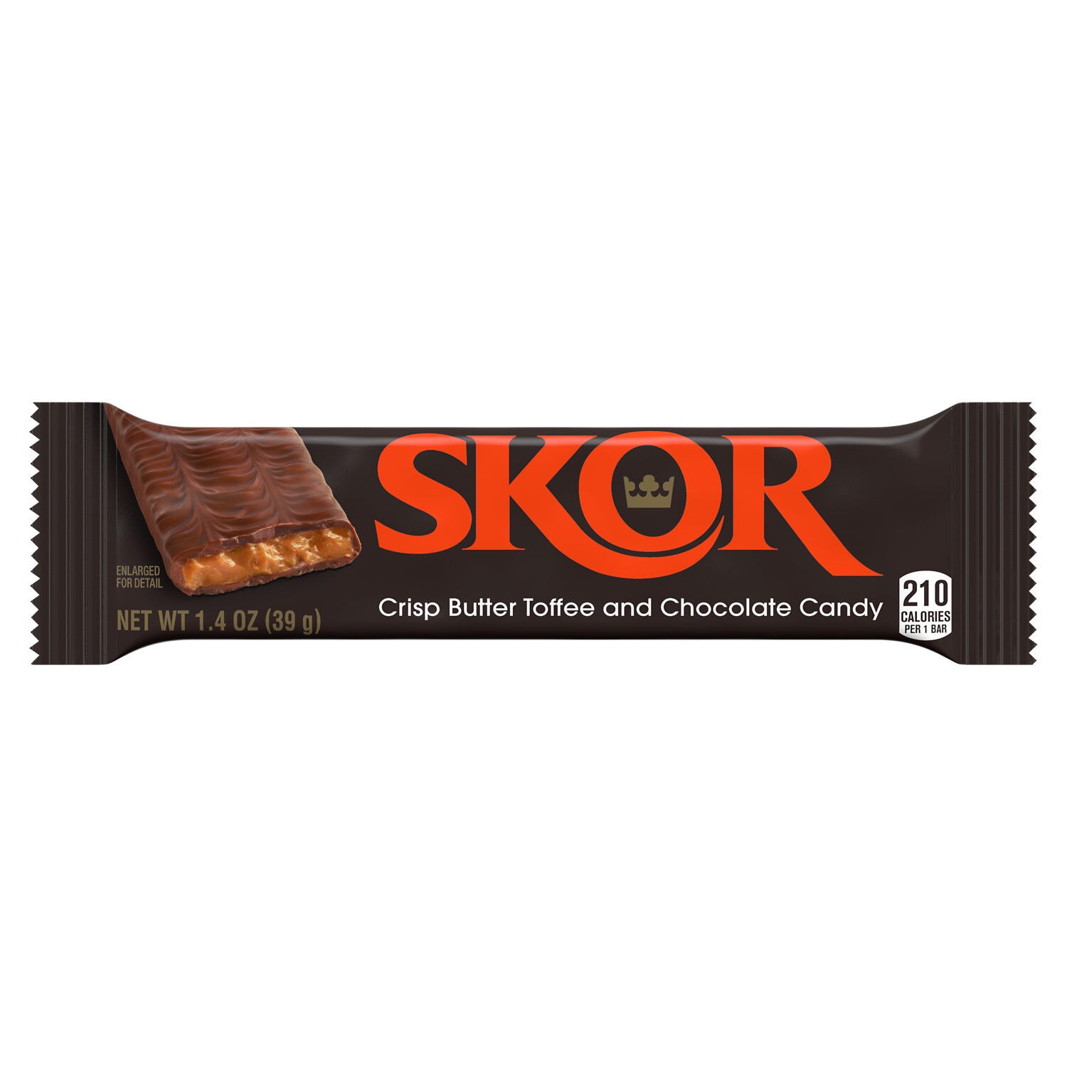 Hershey's, Skor Milk Chocolate Crisp Butter Toffee Bar, 1.4 oz