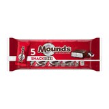 Mounds Dark Chocolate & Coconut Snack Size Candy, Bars, 5 ct,  0.6 oz, thumbnail image 1 of 4