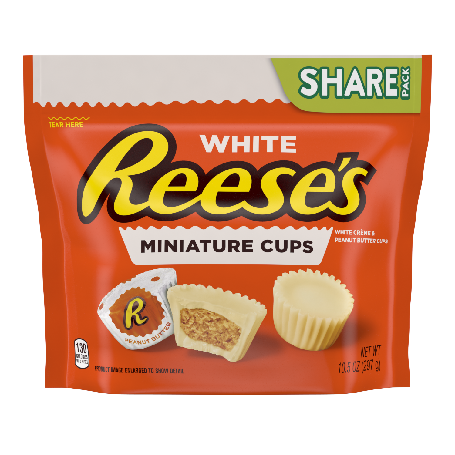 Reese's White Peanut Butter Cups Miniatures, 10.5 oz