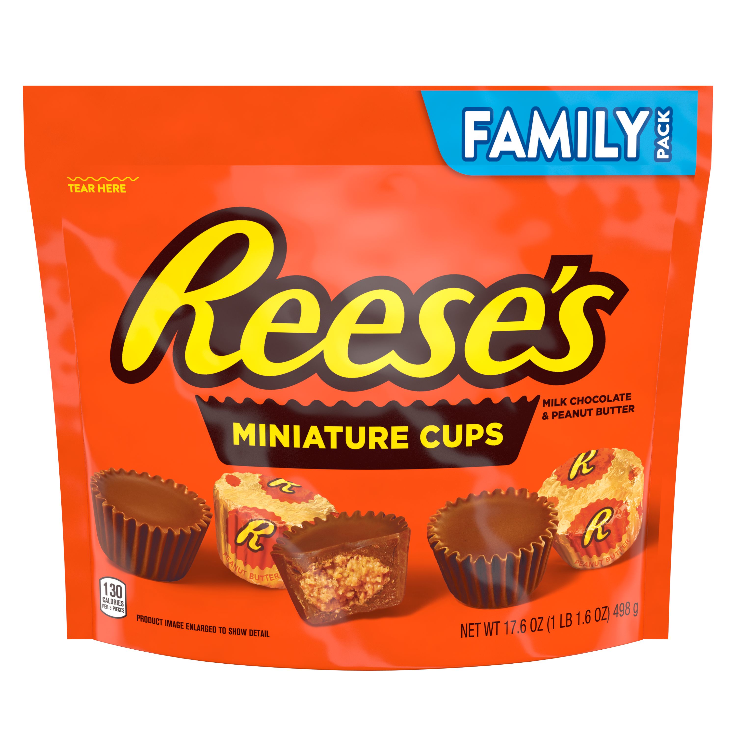 Reese's Peanut Butter Cup Miniatures, Bag, 17.6 oz