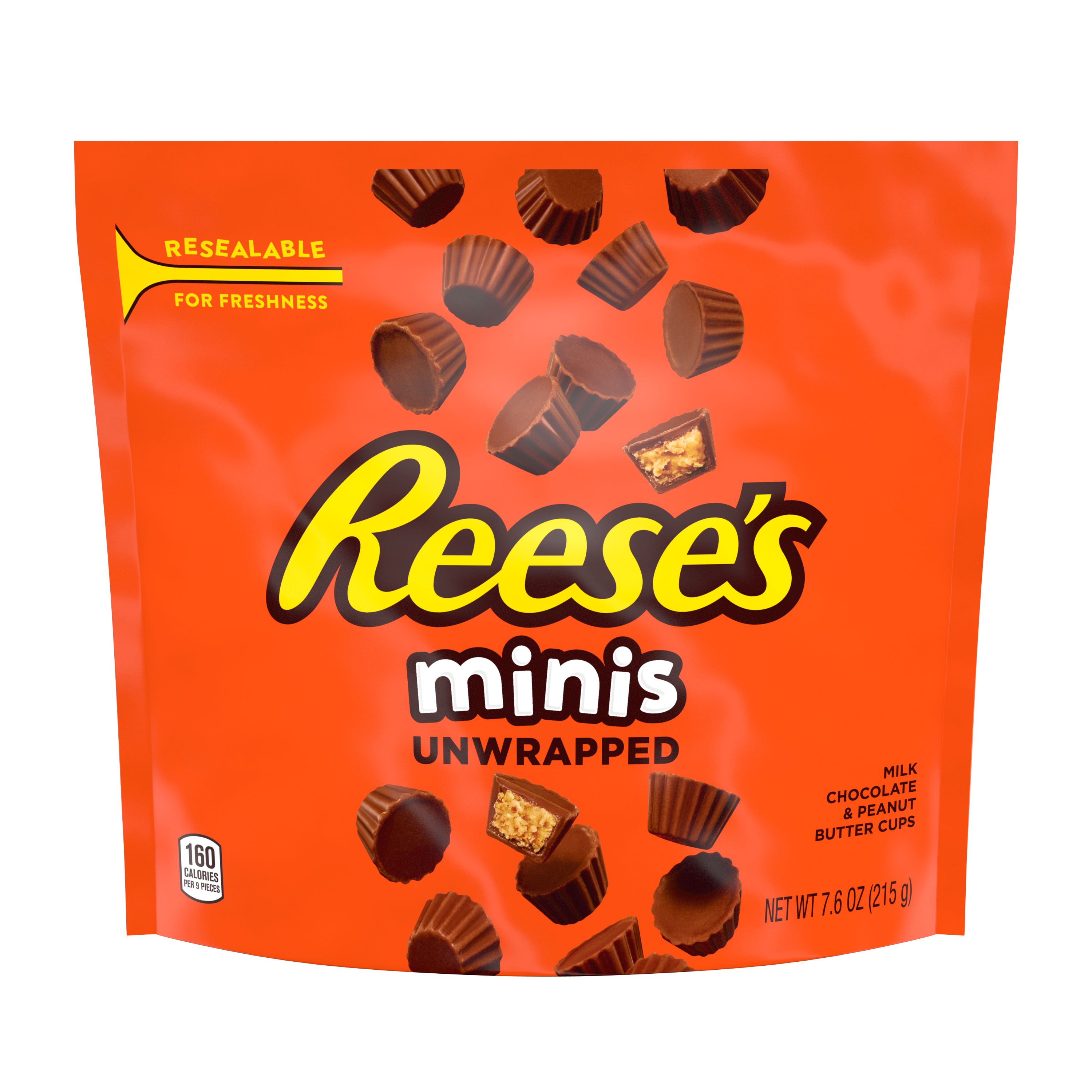 Reese's Peanut Butter Cups Mini, 7.6 oz