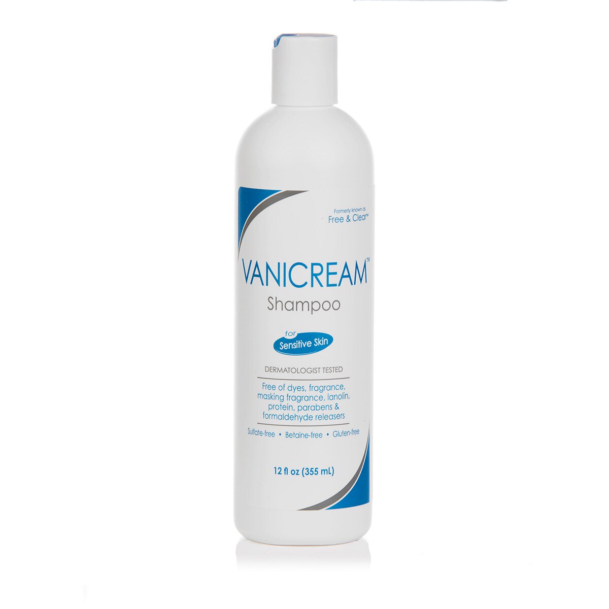 Vanicream Free & Clear Shampoo, 12 OZ