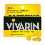 Vivarin Caffeine Alertness Aid 200 MG Tablets, 40 CT, thumbnail image 1 of 7