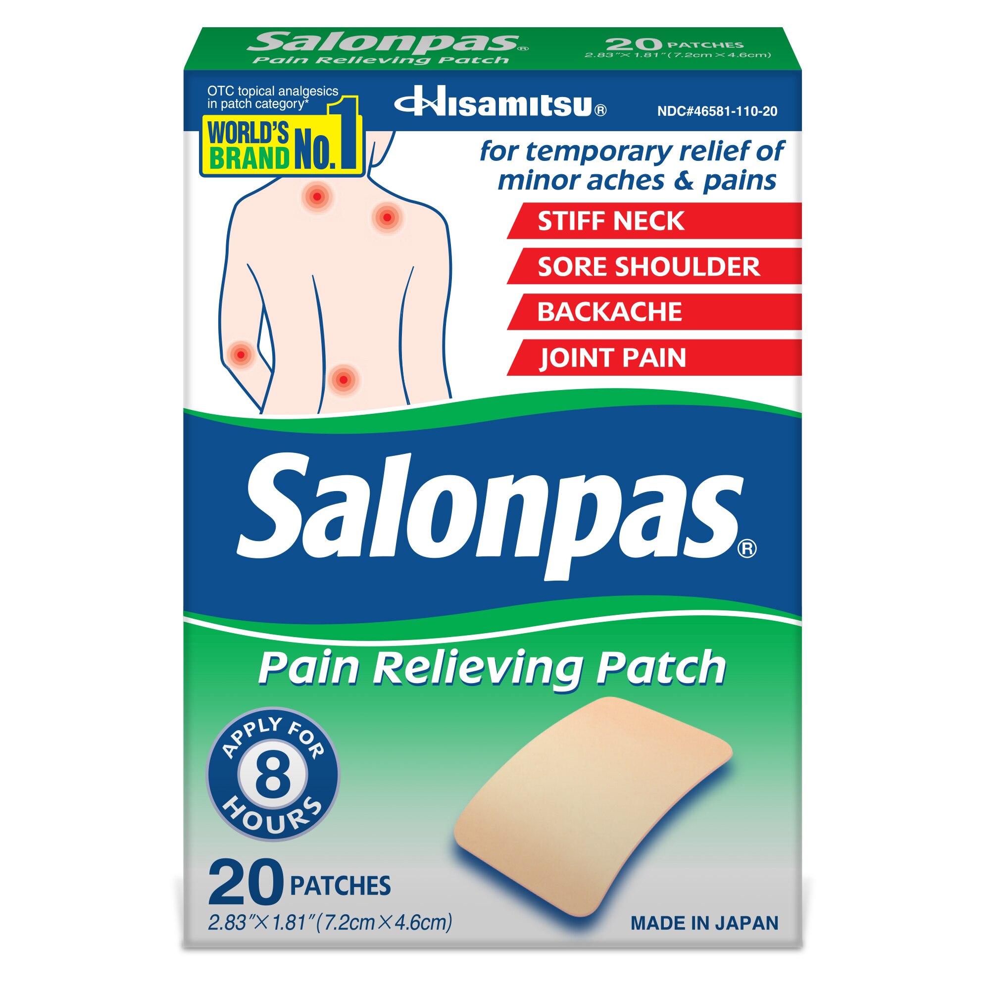 Salonpas Pain Relieving Patch