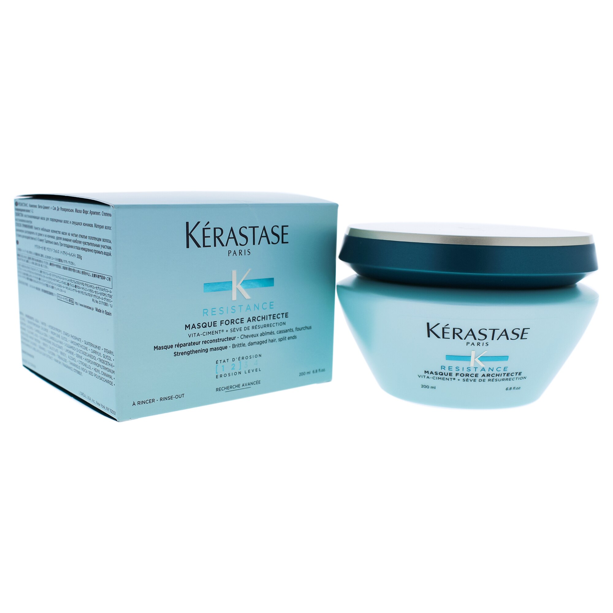 Kerastase Resistance Masque Force Architecte Hair Mask, 6.8 OZ