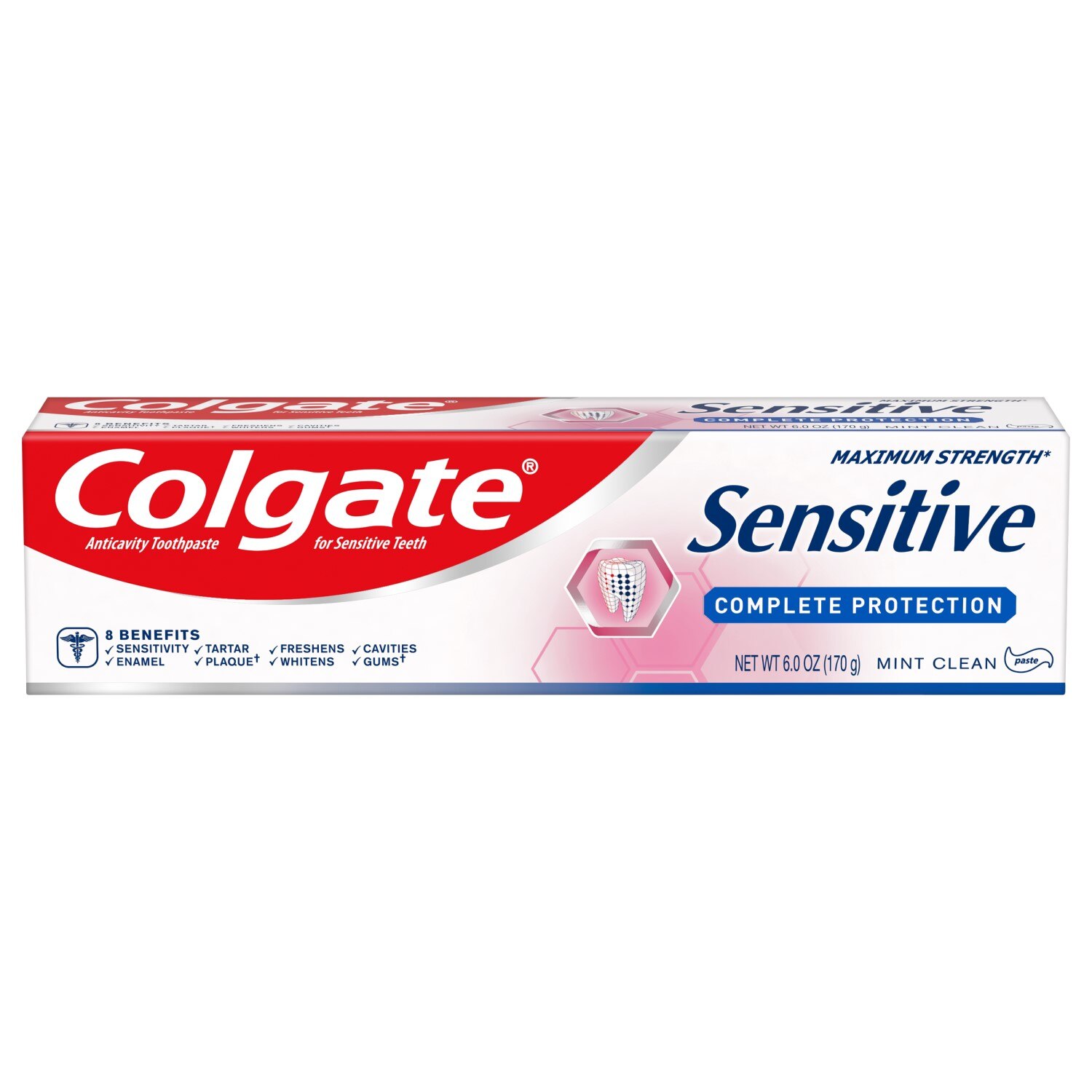 Colgate Sensitive Toothpaste, Complete Protection, 6 OZ