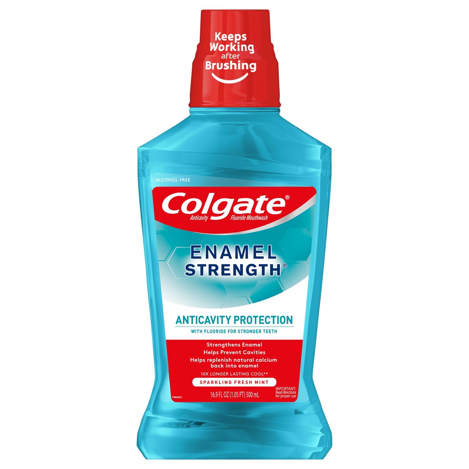 Colgate Enamel Health Mouthwash, Fresh Mint, 16.9 OZ