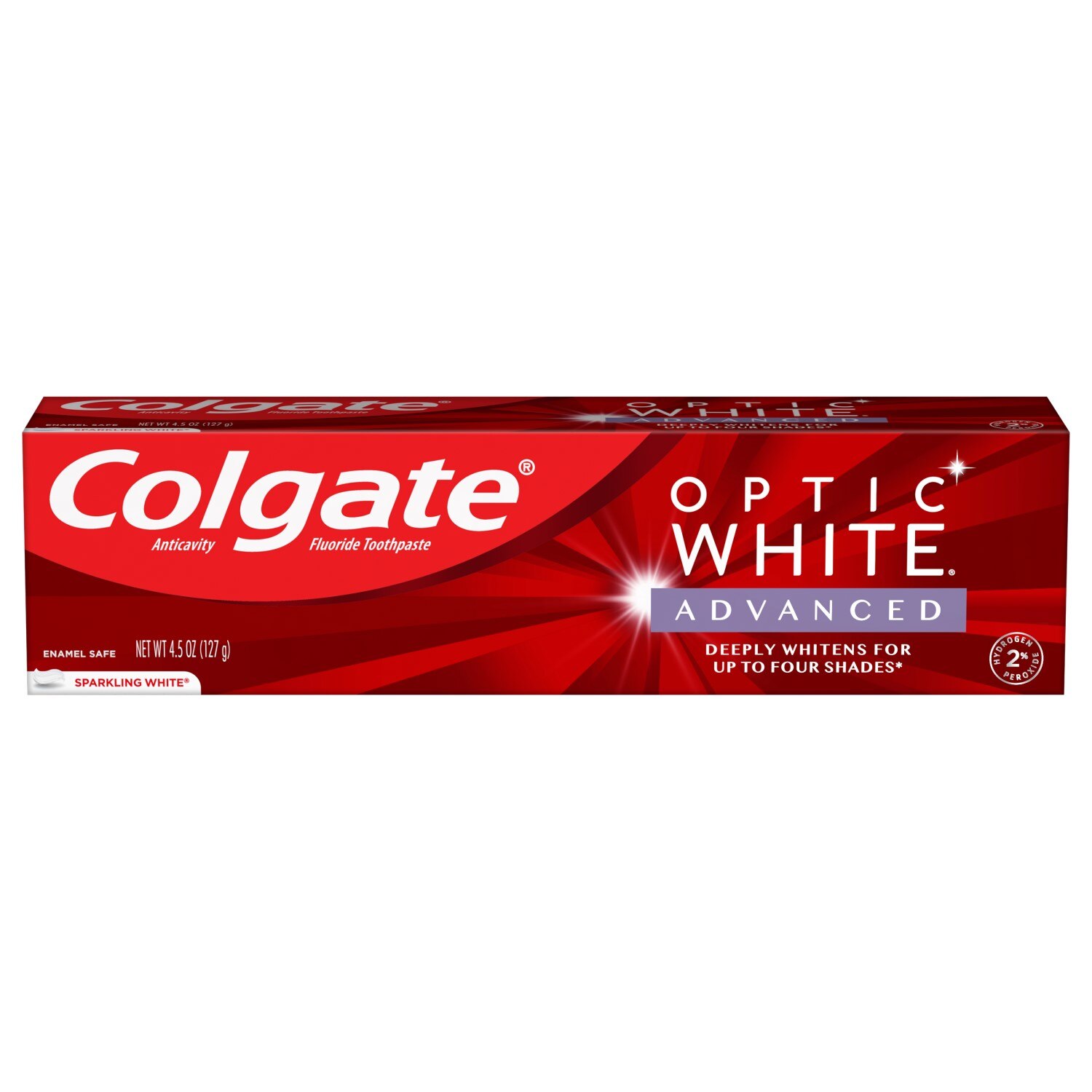 Colgate Optic White Advanced Teeth Whitening Toothpaste