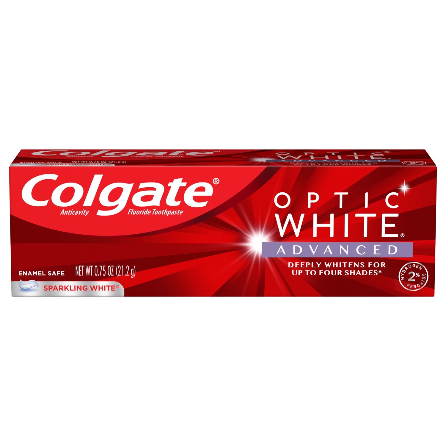 Colgate Optic White Advanced Teeth Whitening Toothpaste