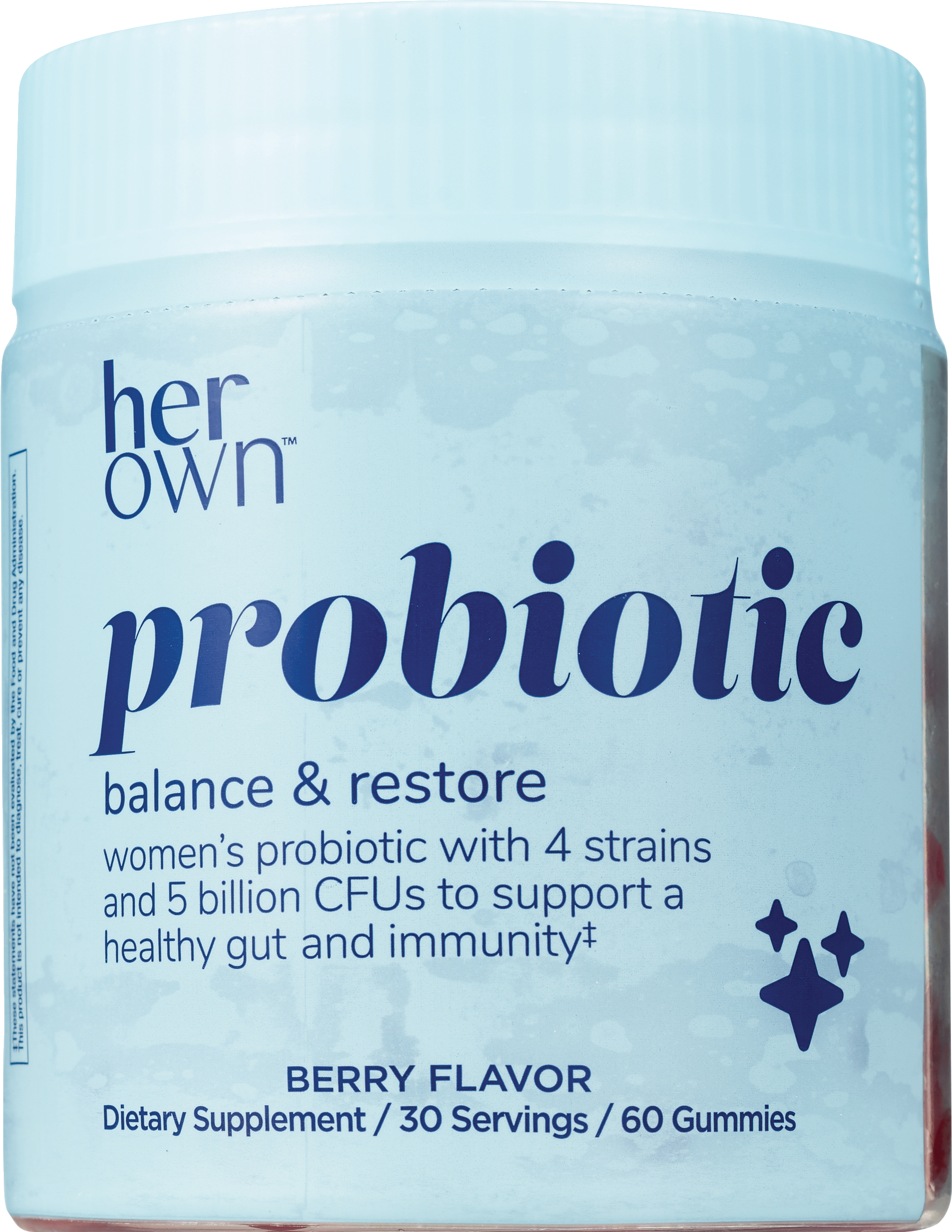 Her Own Probiotic Gummies, 60 CT