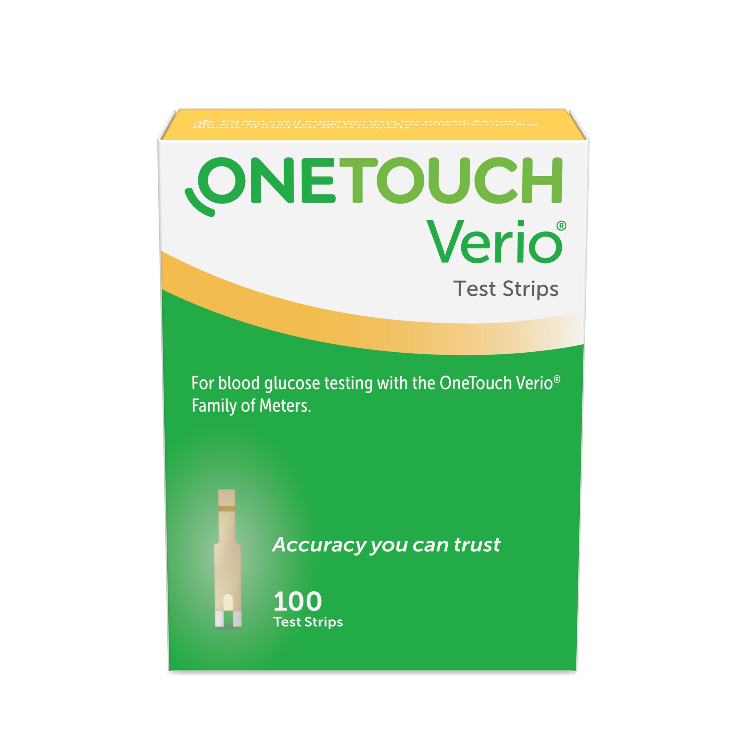 OneTouch Verio Blood Glucose Test Strips