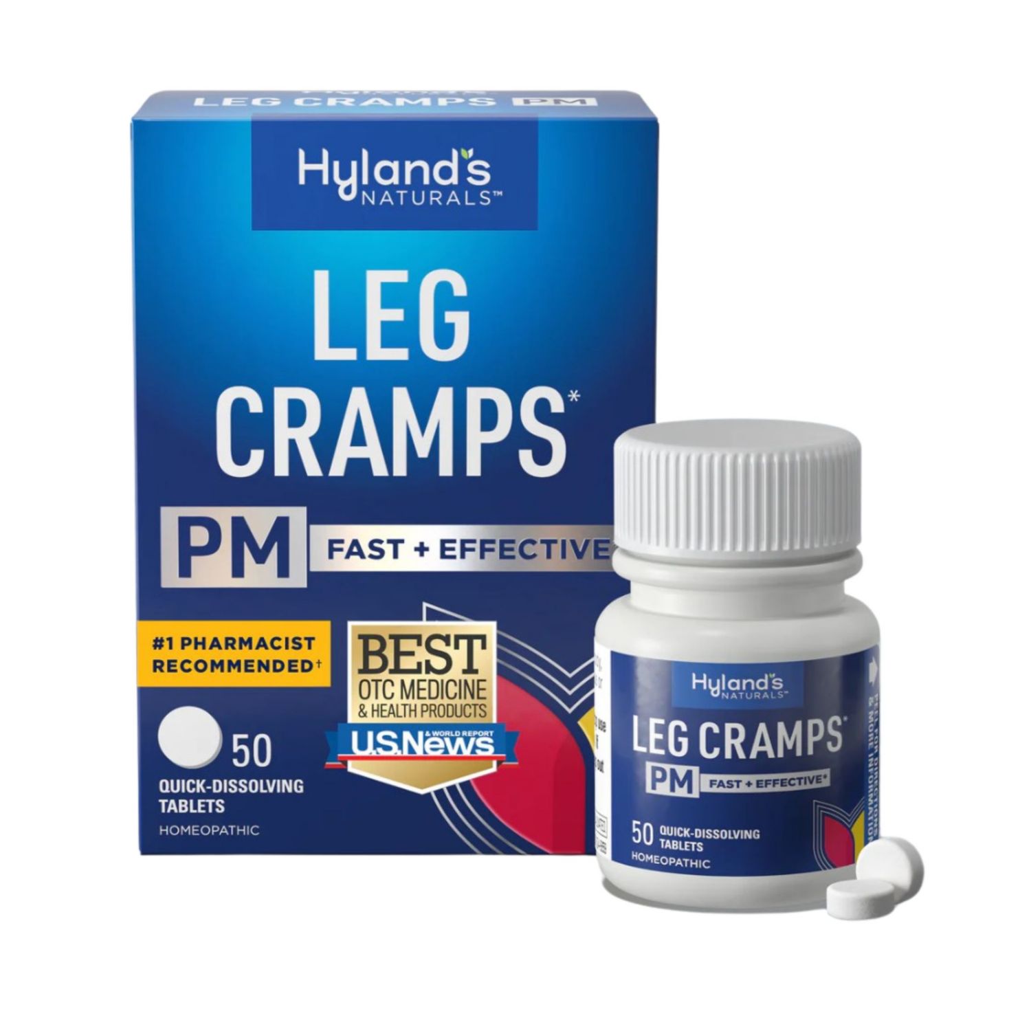 Hyland's Leg Cramps PM Quick-Dissolving Tablets