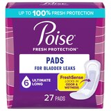 Poise Incontinence Pads Ultimate Absorbency, thumbnail image 1 of 7