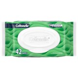 Cottonelle GentlePlus Flushable Wet Wipes, 42 CT, thumbnail image 1 of 11