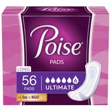 Poise Incontinence Pads Original Design Ultimate Absorbency, thumbnail image 1 of 7