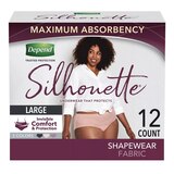 Depend Silhouette Adult Incontinence and Postpartum Underwear for Women Maximum Absorbency, thumbnail image 1 of 3