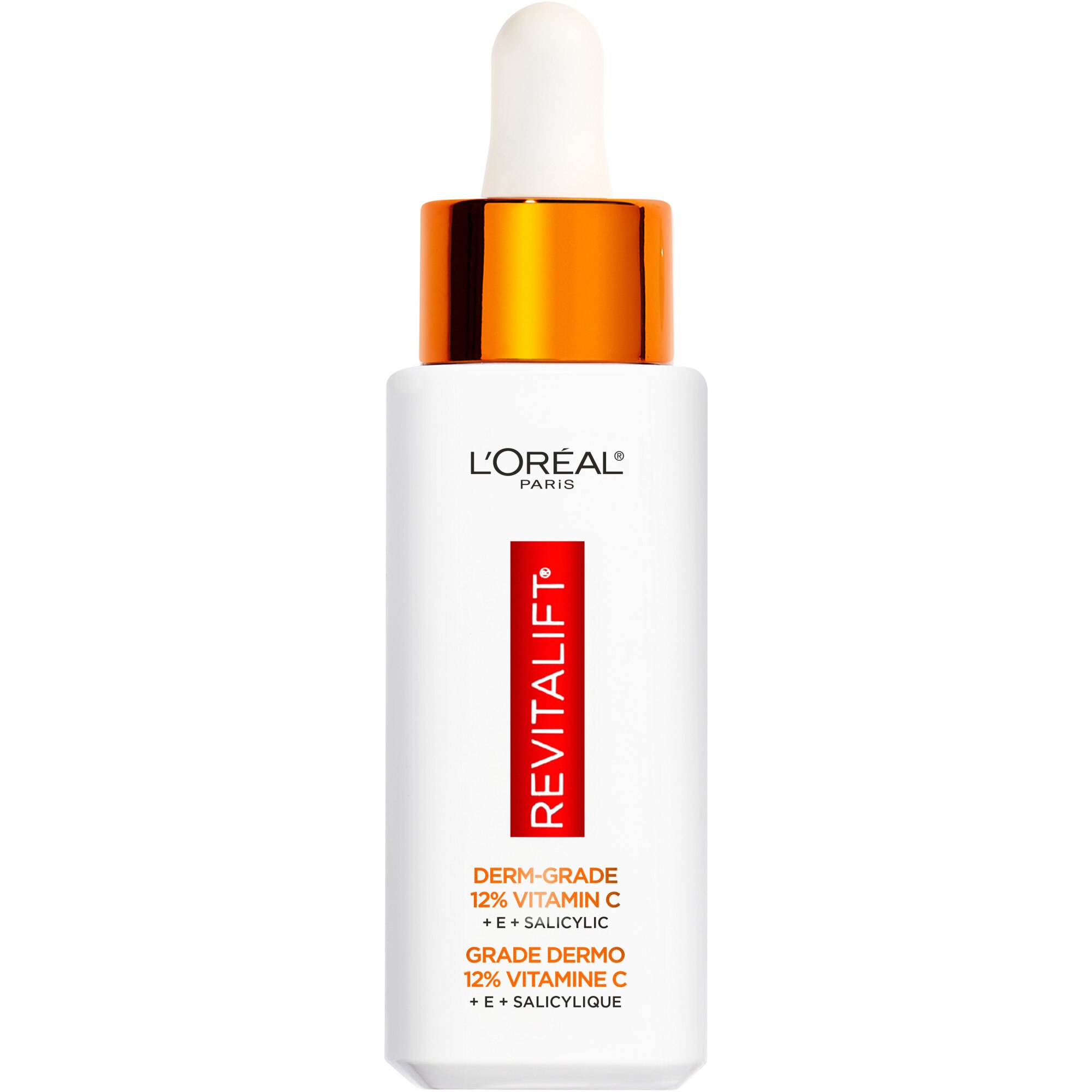 L'Oreal Paris Revitalift 12% Pure Vitamin C, E, Salicylic Acid Serum, 1.01 OZ