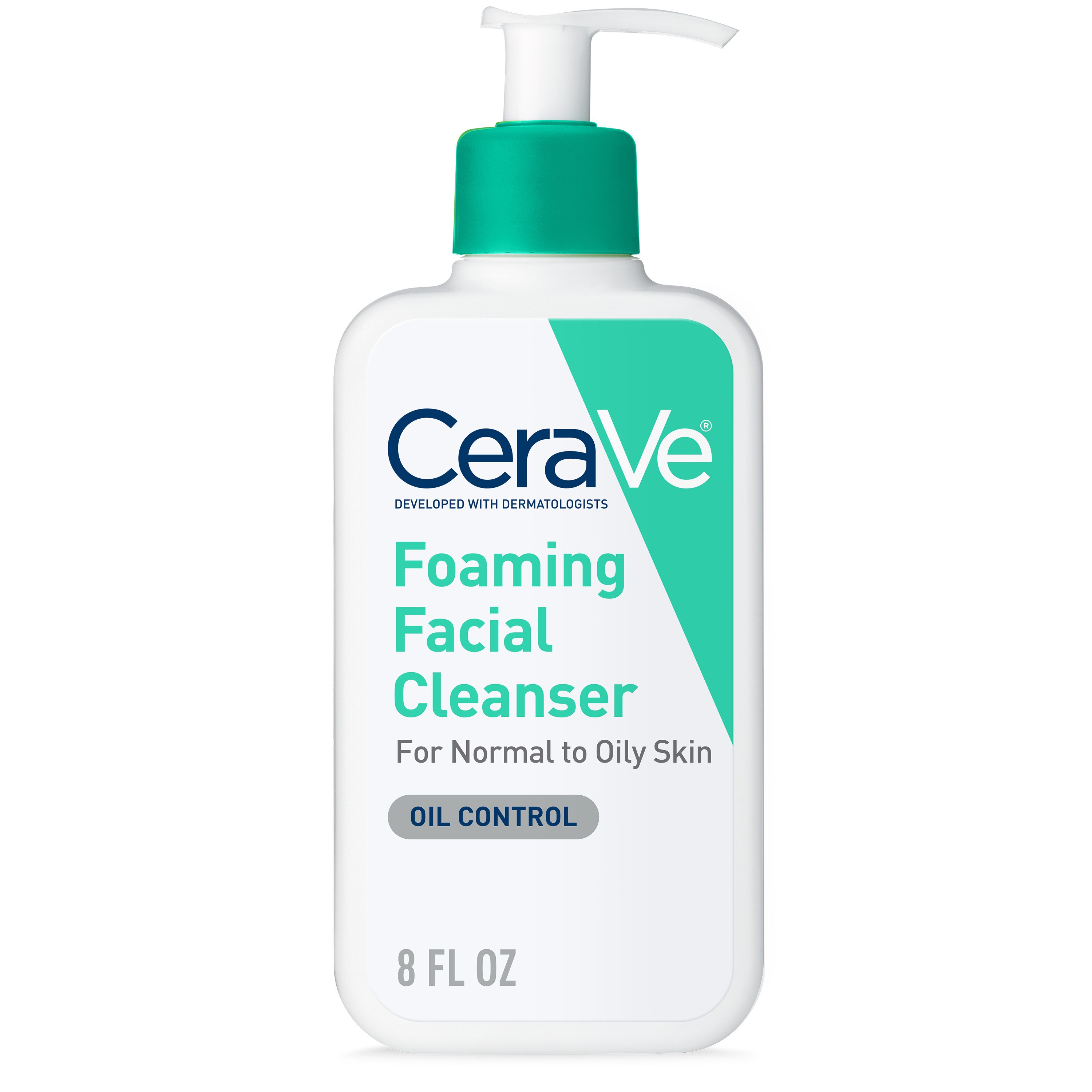 CeraVe Daily Face Wash, Foaming Cleanser for Normal to Oily Skin with Essential Ceramides & Niacinamide