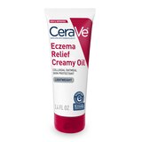 Cerave Eczema Relief Creamy Oil, Lightweight Body Moisturizing Lotion for Eczema Skin with Colloidal Oatmeal, 3.4 oz, thumbnail image 2 of 24