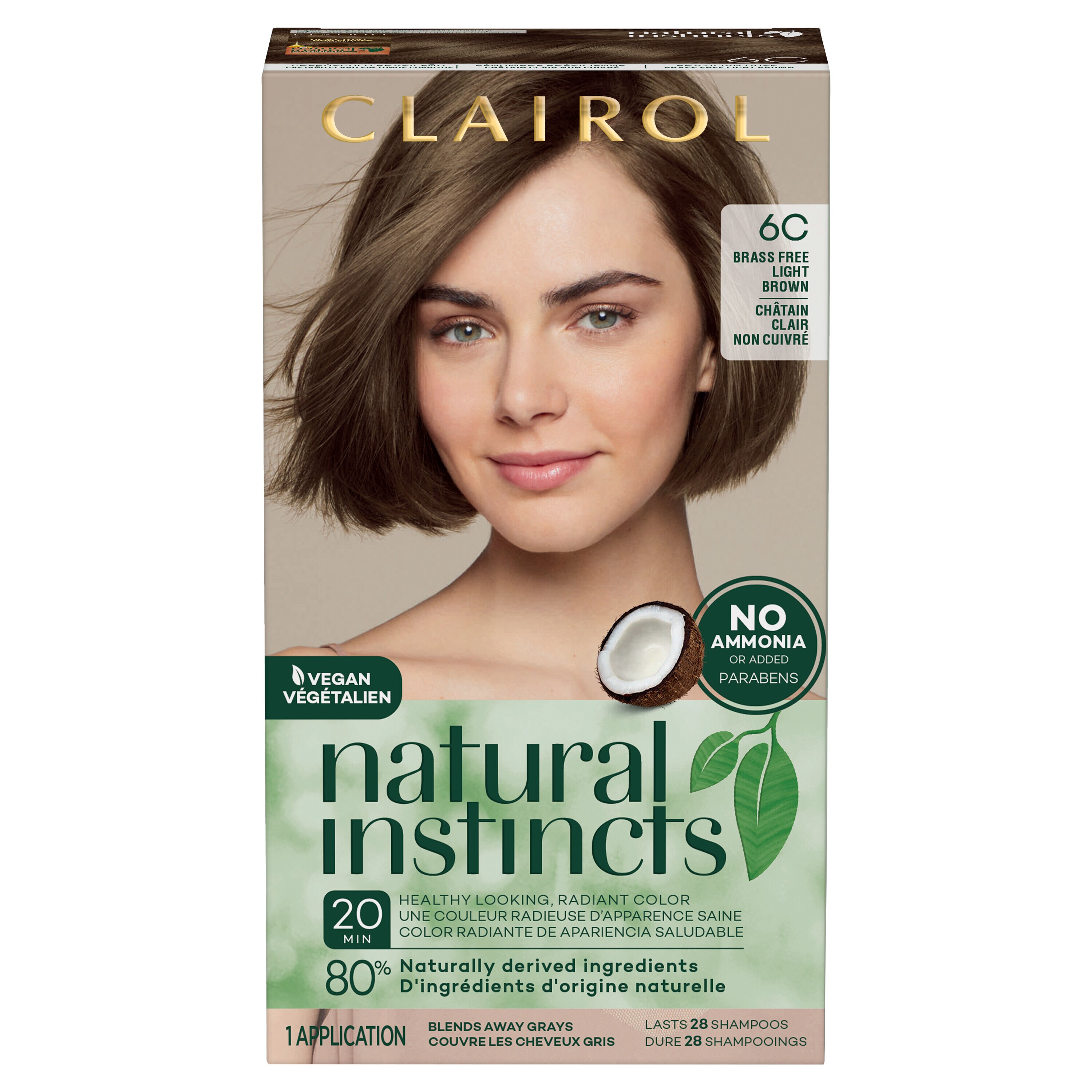 Clairol Natural Instincts Semi-Permanent Hair Color