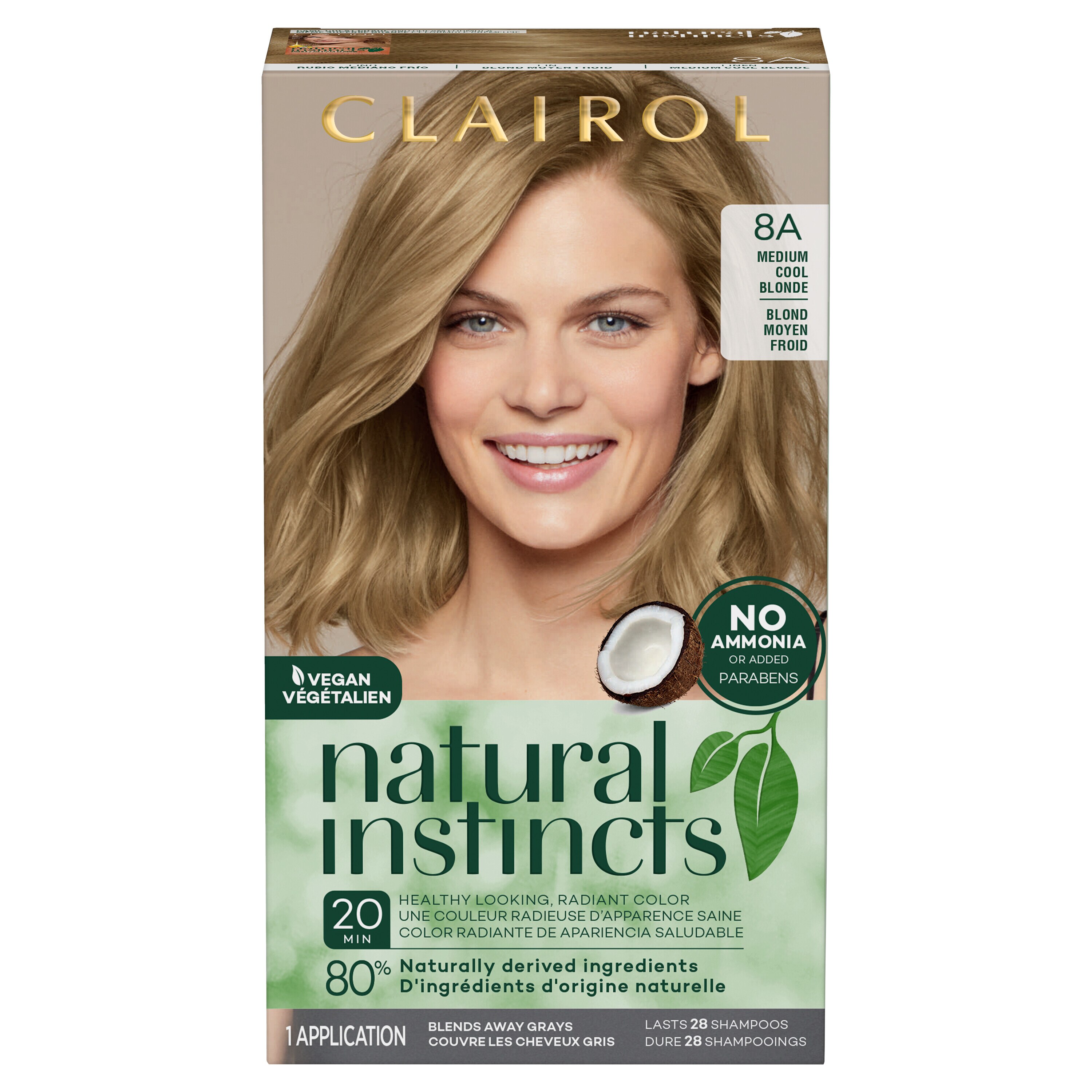 Clairol Natural Instincts Semi-Permanent Hair Color