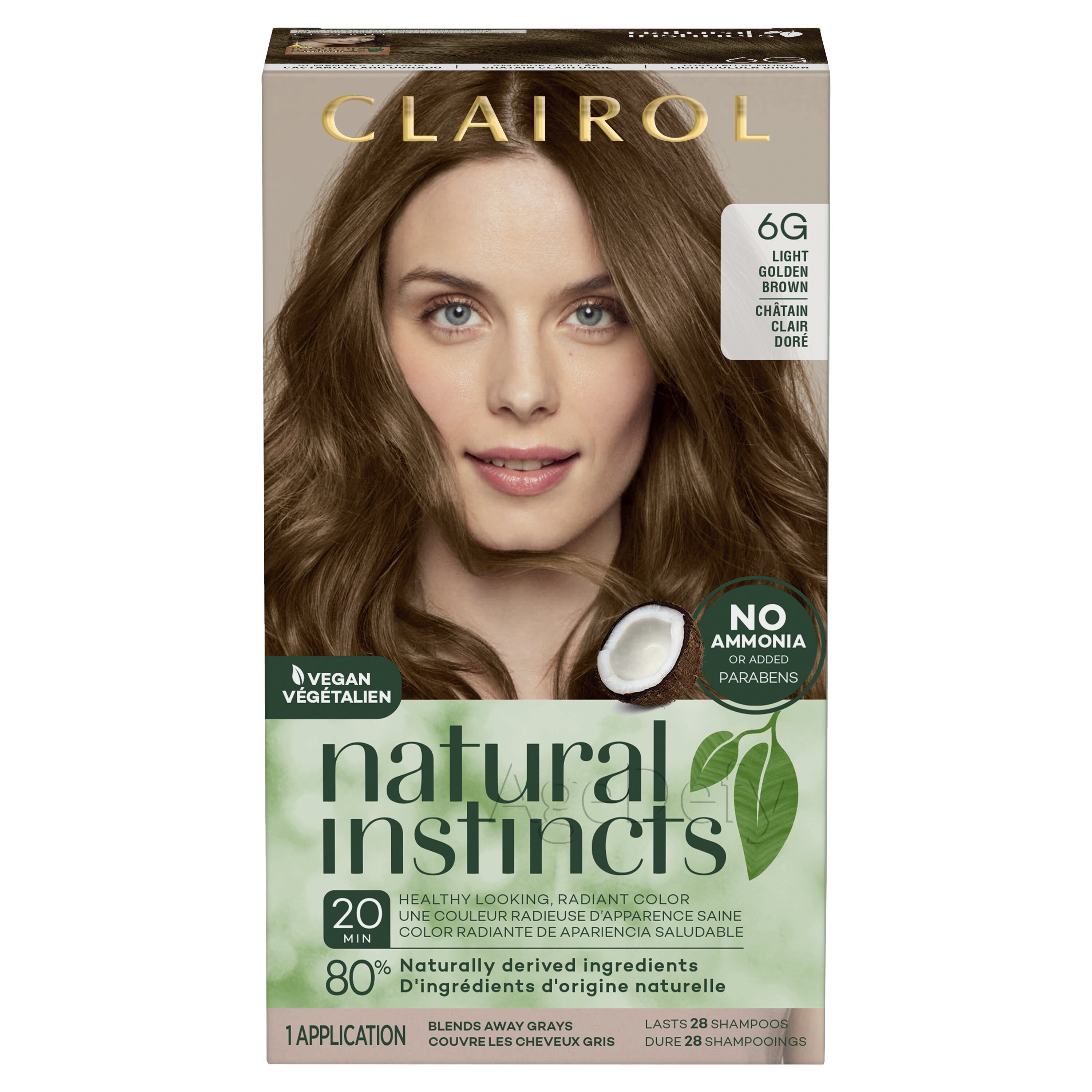 Clairol Natural Instincts Semi-Permanent Hair Color