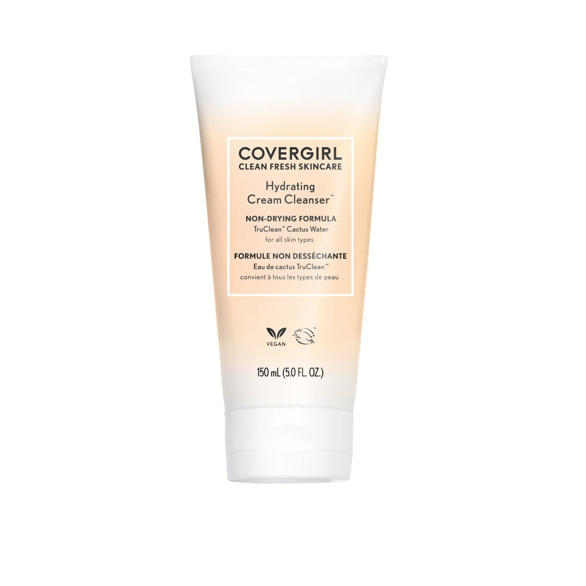 CoverGirl Clean Fresh Skincare Hydrating Cream Cleanser, 5.07 OZ