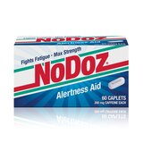 NoDoz Maximum Strength Caffeine Alertness Aid Caplets, 200mg, 60 CT, thumbnail image 1 of 5